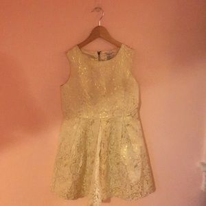 Gold Forever 21 Kids Dress